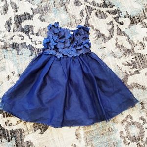 Girls Navy Dress
